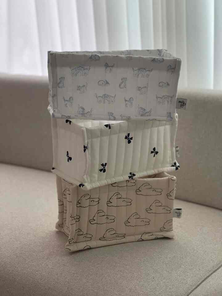 ファブリック 収納ボックス［5色・3サイズ］