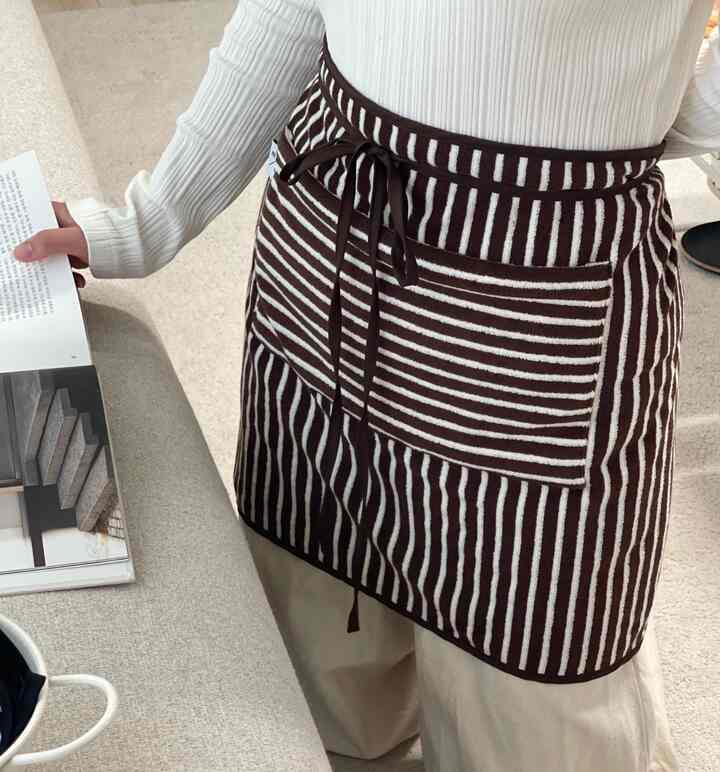 Maison Terry ハーフエプロン［6色・2種］