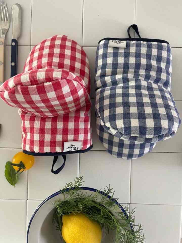 Maison check 鍋つかみ［2色］