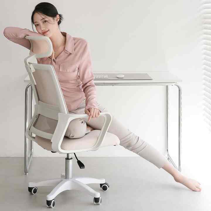 MUSE オフィスチェア ヘッドレストタイプ［2色・2種］