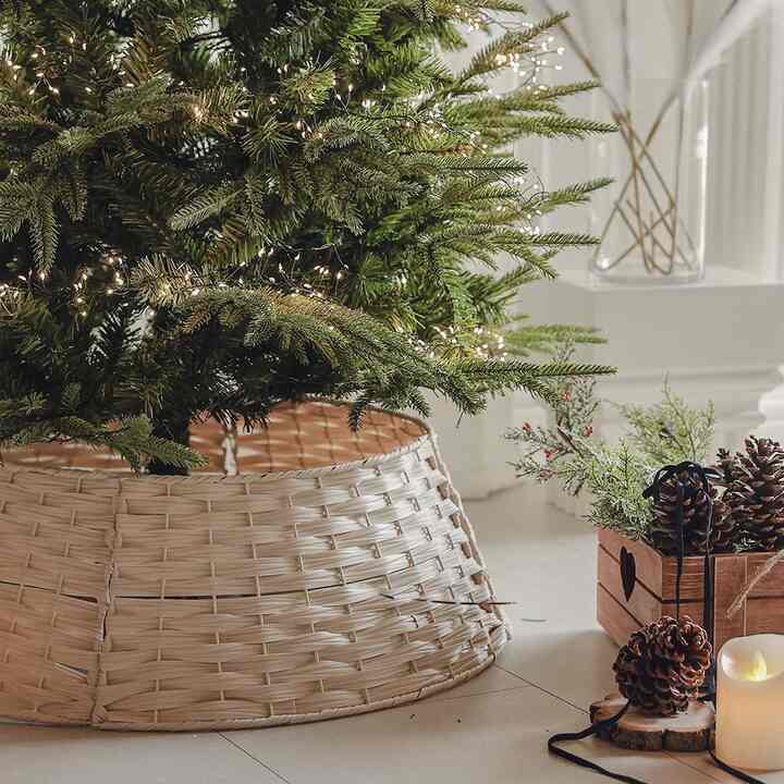 ツリーラタンバスケット［3色・2サイズ］