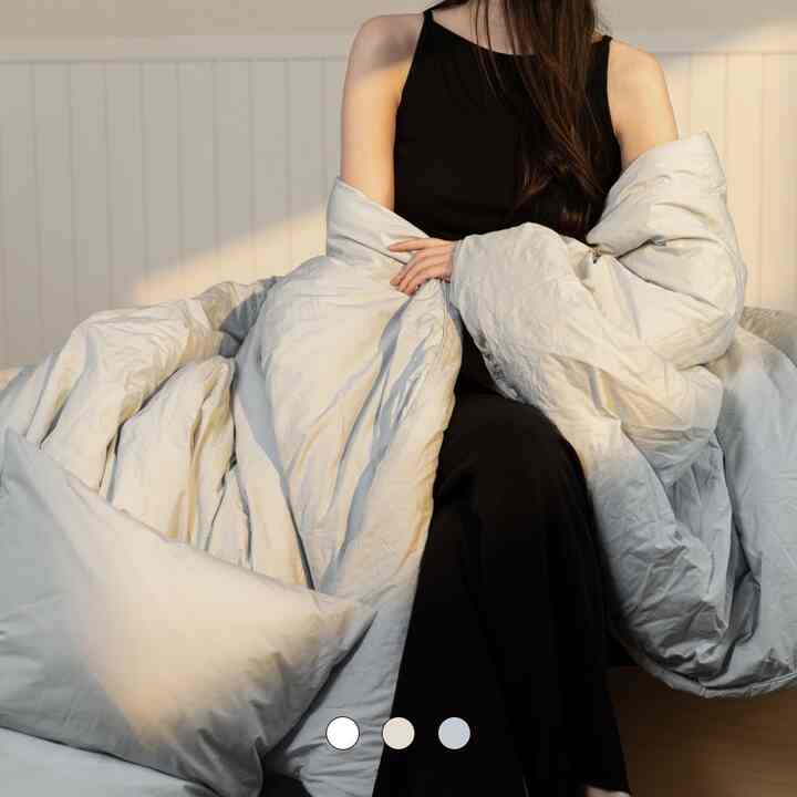 Allercotton ベーシック カバーのいらない布団セット［3色・2種・3サイズ］