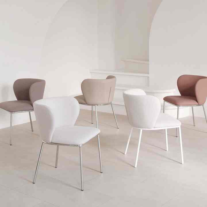 JENNAチェア［4色・2種］