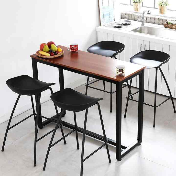 モダン バーテーブル 120cm［8色］