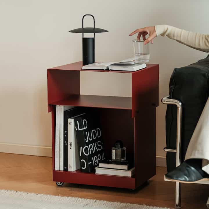 Layer 移動式 サイドテーブル［5色］