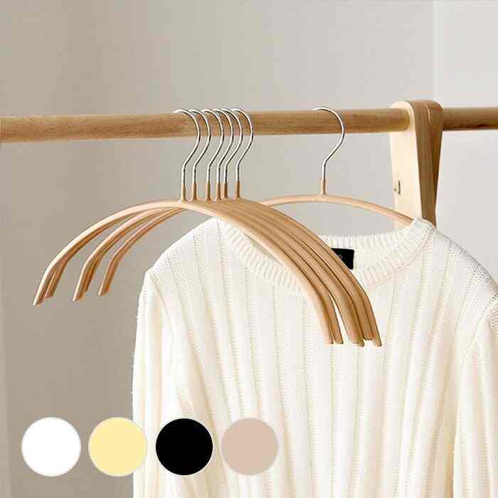 ノンスリップ 型崩れ防止 ハンガー 20P［4色］