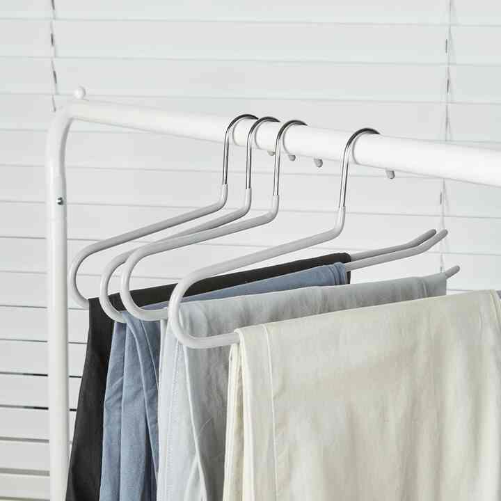 マルチコーティング ズボンハンガー 40P［4色］