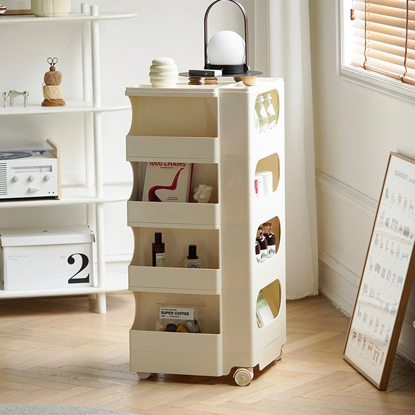 トローリー・ワゴン｜おしゃれ収納・省スペースに役立つ家具が豊富