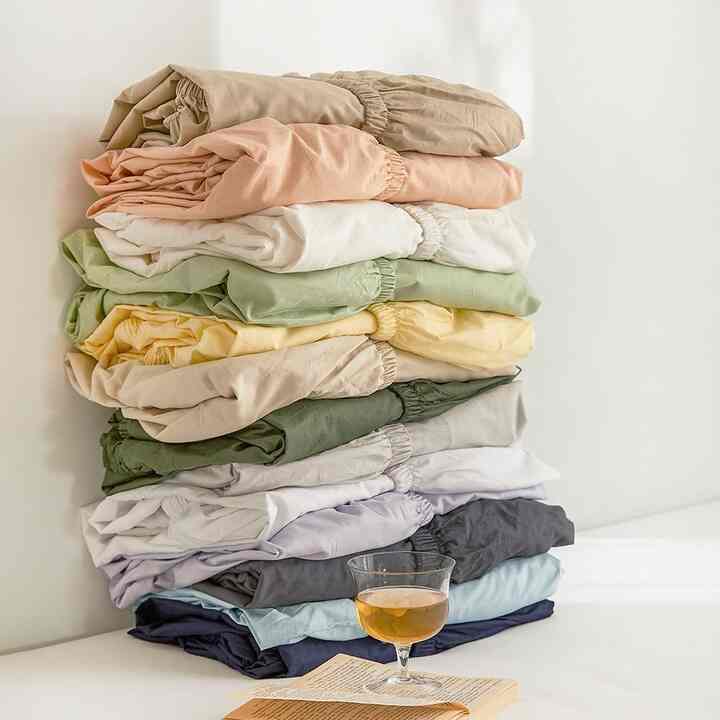 Void 一重仕立て ボックスシーツ［16色・3サイズ］