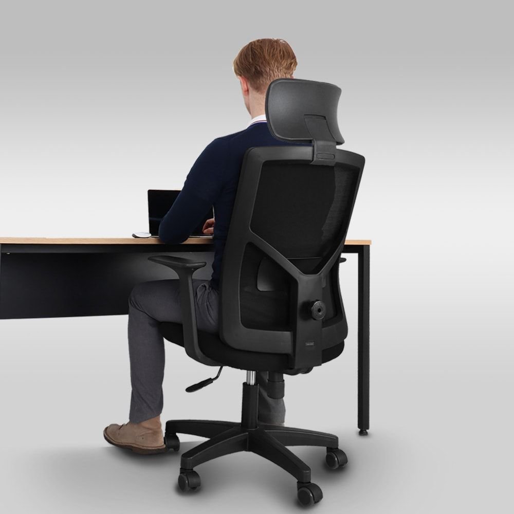 IKEA JÄRVFJÄLLET イェルヴフェレット チェア アームレスト付き JÄRVFJÄLLET office chair with armrests, Glose black - IKEA