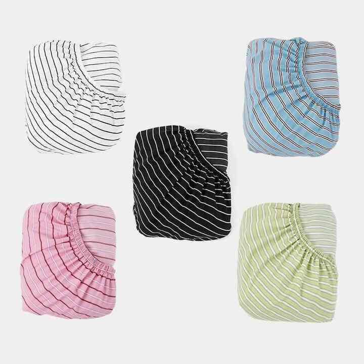 クラシックストライプ ボックスシーツ［5色・2サイズ］