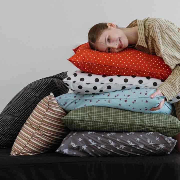 レトロ 枕カバー［6色］