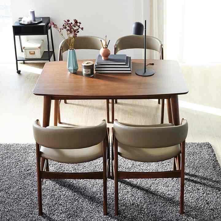 asalan 無垢材 4人用 テーブル［2色・2サイズ］