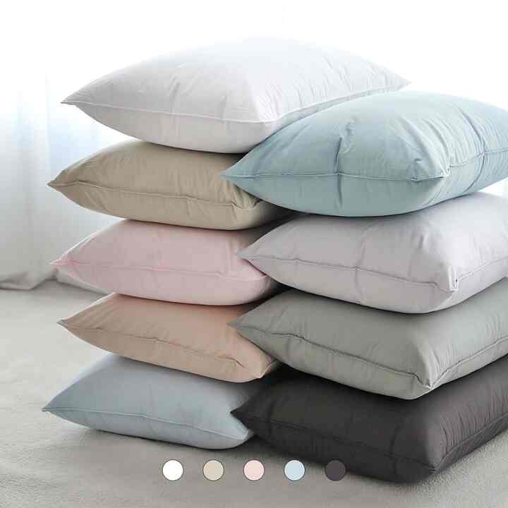 クリーンコットン 枕カバー［9色・3サイズ］