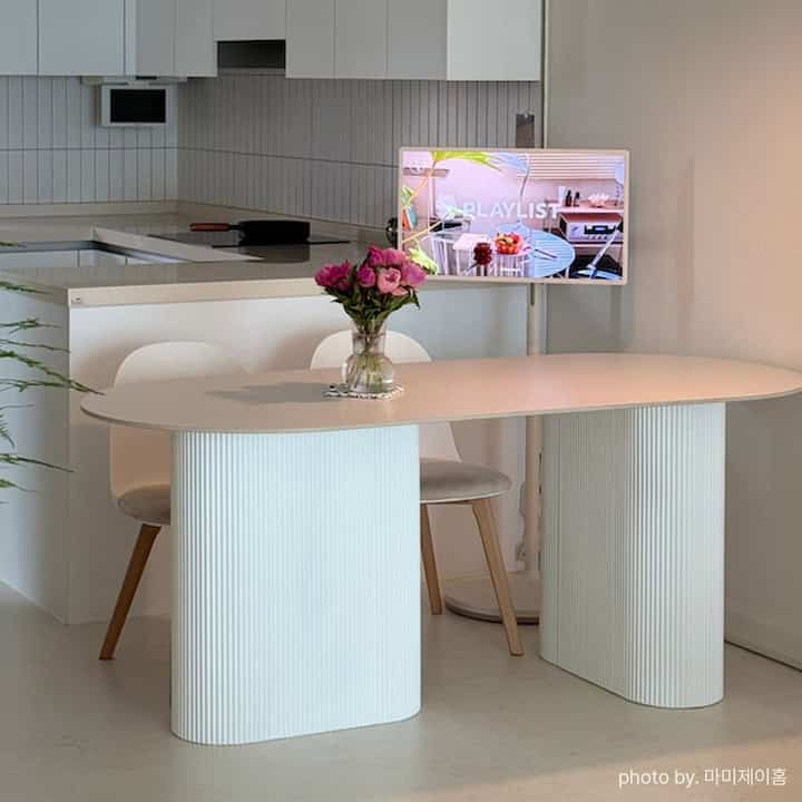 Marina セラミック テーブル 180cm［2色］