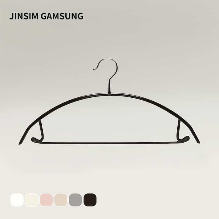 ノンスリップ 型崩れ防止ハンガー 100点セット [6色]