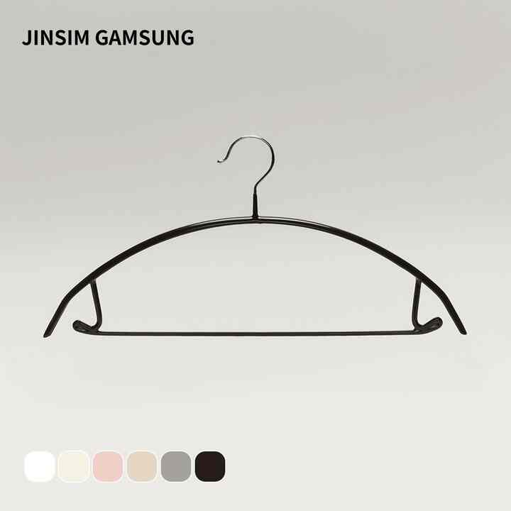 ノンスリップ 型崩れ防止ハンガー 50点セット[6色]