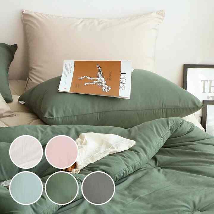 シュークリーム 枕カバー［5色・2サイズ］