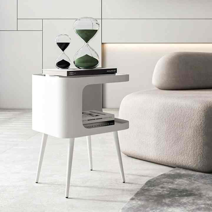 CUBE SQUARE サイドテーブル[2色]