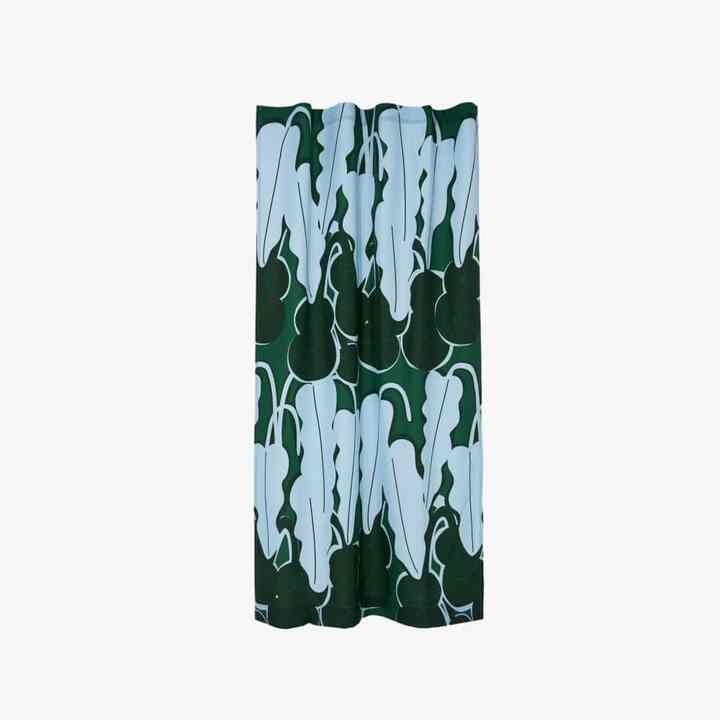 FALLING BLOOM DEEP GREEN ポップドアカーテン