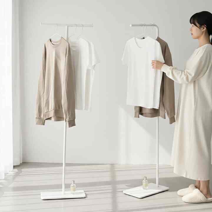 スタンドハンガー ホワイト［2種］