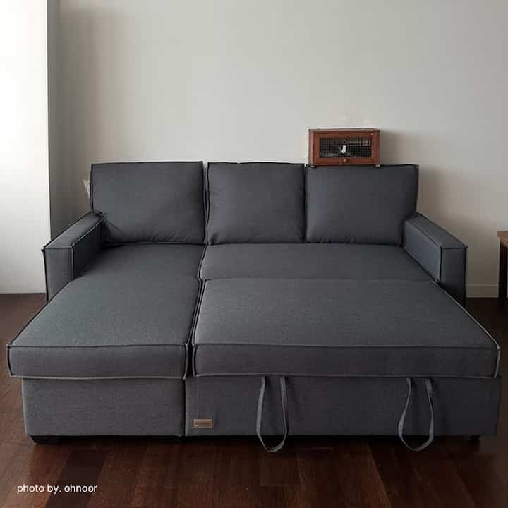 IKEA ÄLVDALEN エルヴダレン 3人掛けソファベッド［2色］ | ソファ 
