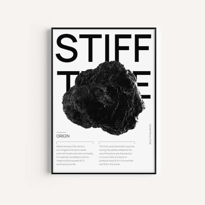 ポスター STIFF Type［5サイズ］