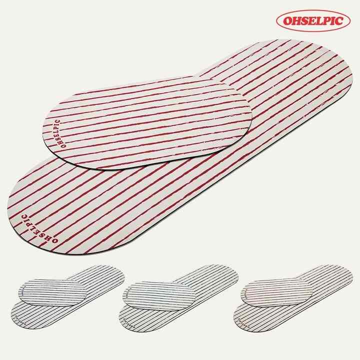 珪藻土バスマット 2点セット[10色]