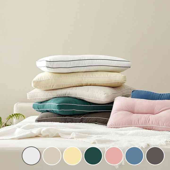 カバーのいらない 頸椎サポート枕［7色・2サイズ］