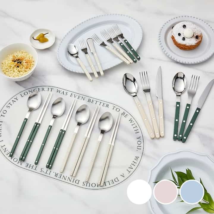 ON MIU スプーン&箸/フォーク 4Pセット［3種］