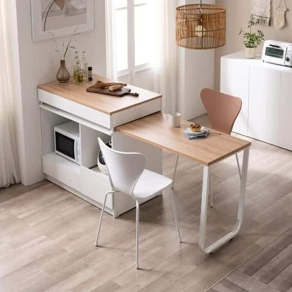 kamome 伸長式 アイランドテーブル Cタイプ