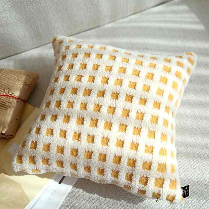 エッグトースト チェッククッションカバー[7サイズ]