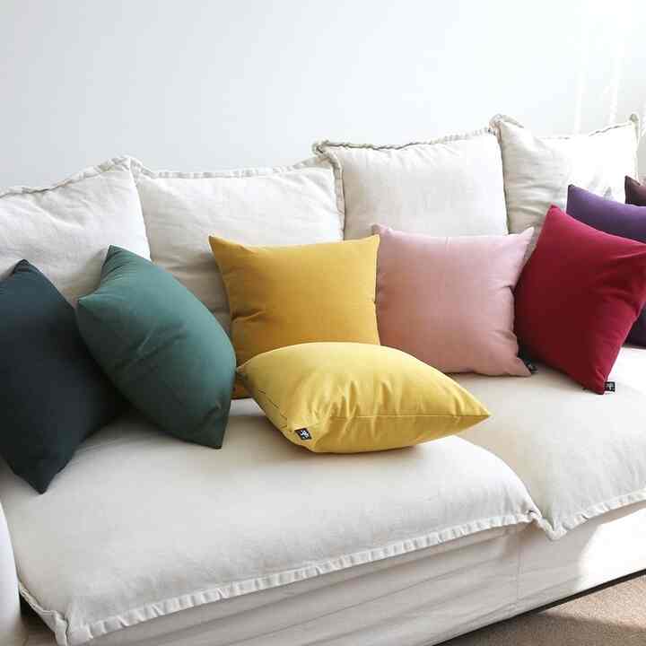 Comfort 無地クッションカバー[16色・5サイズ]