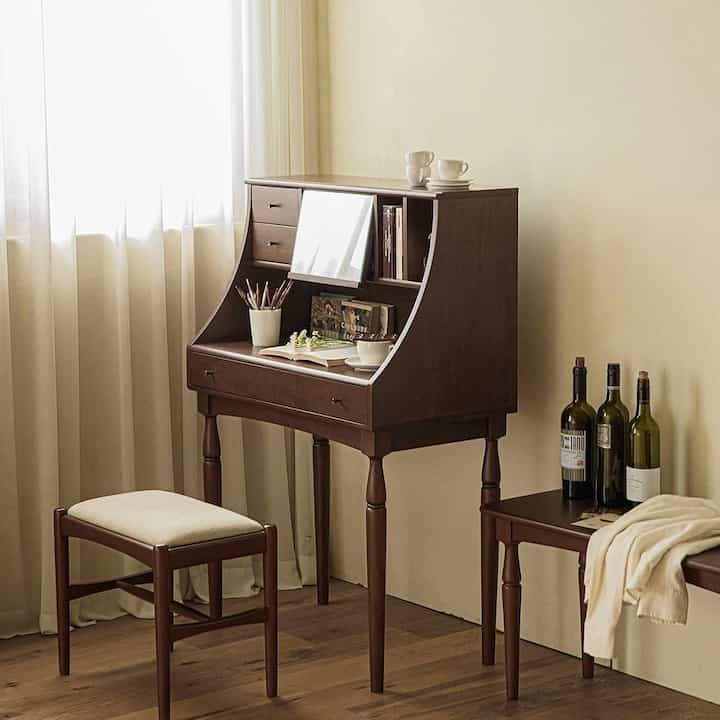 port ビューロー ドレッサー&スツールセット