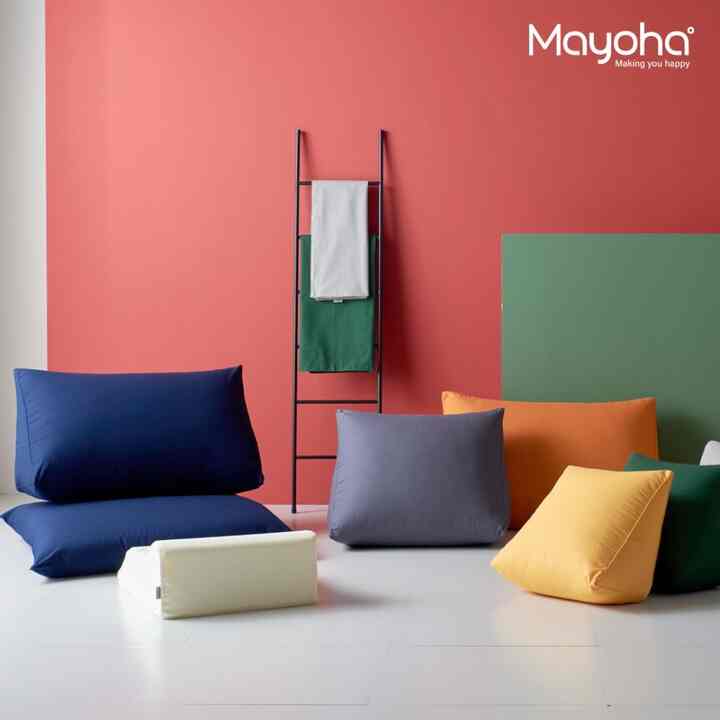 三角背もたれクッション［10色・3サイズ］