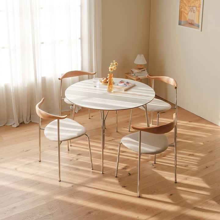 Arne 円形 ダイニングテーブル 100cm