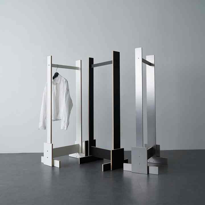 ハンガーラック[3色]