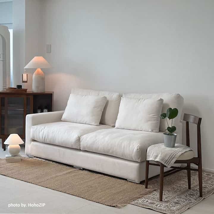 ONEW ファブリックソファ[3種]