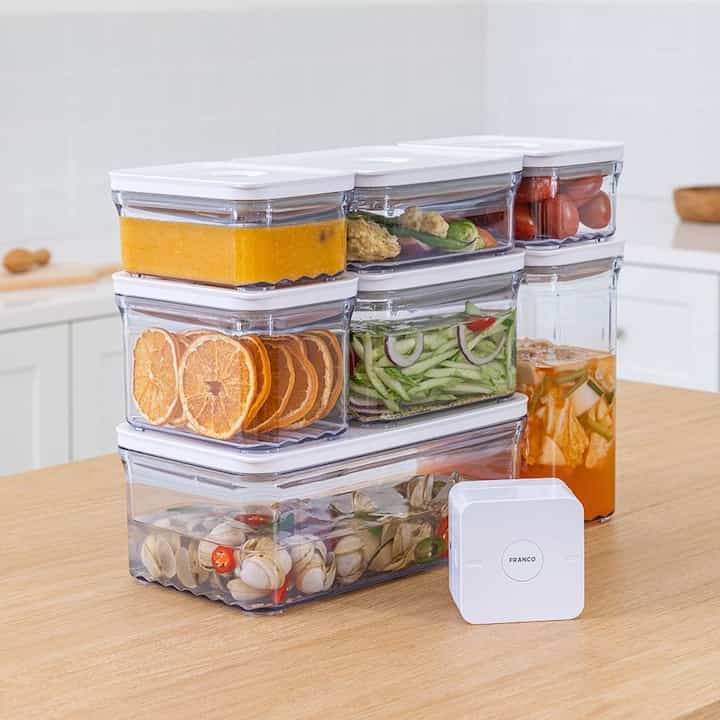 POWER VACUUM 真空保存容器 8点セット