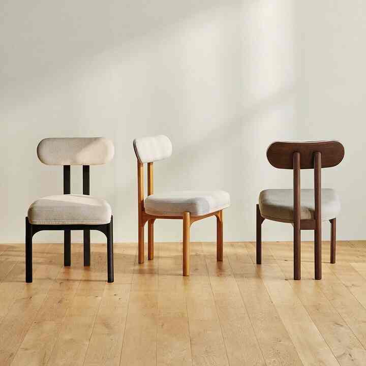 Ooar Wenn ファブリック チェア［3色］