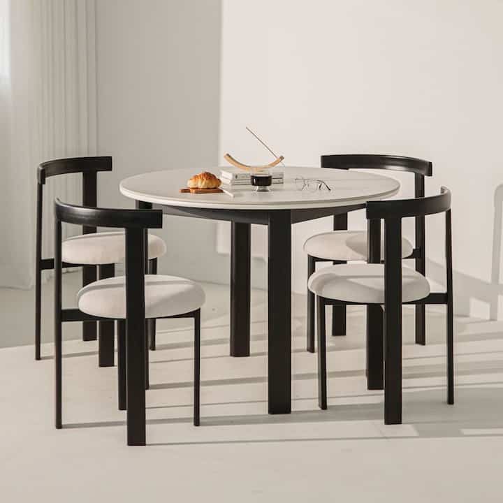 Galet 円形テーブル 100cm［2色・2種］