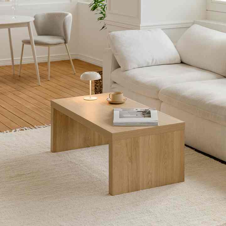 Enton ウッド ローテーブル［2色・2種・3サイズ］