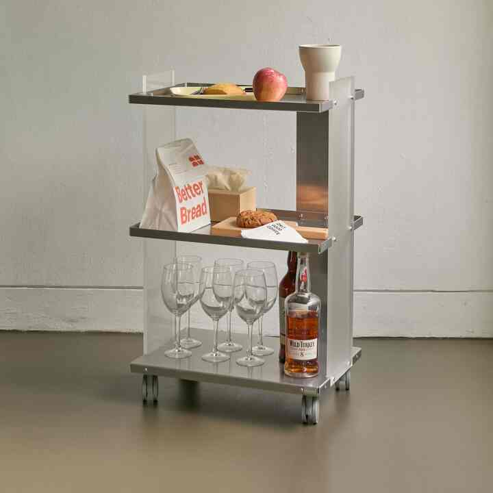 MIG-T アルミニウム 3段ワゴン