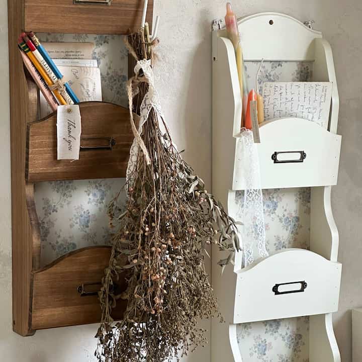 3段 レターラック［2色・2種］