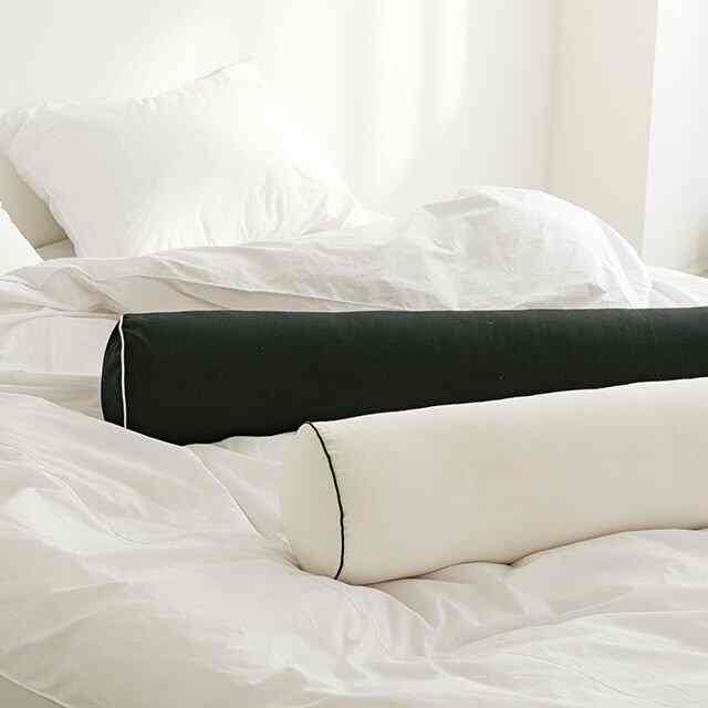 パイピング ロングクッション兼ボディピロー[2色]