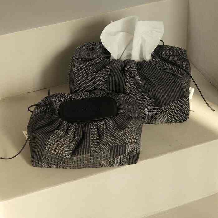 パッチワーク ウェットティッシュケース［2色］