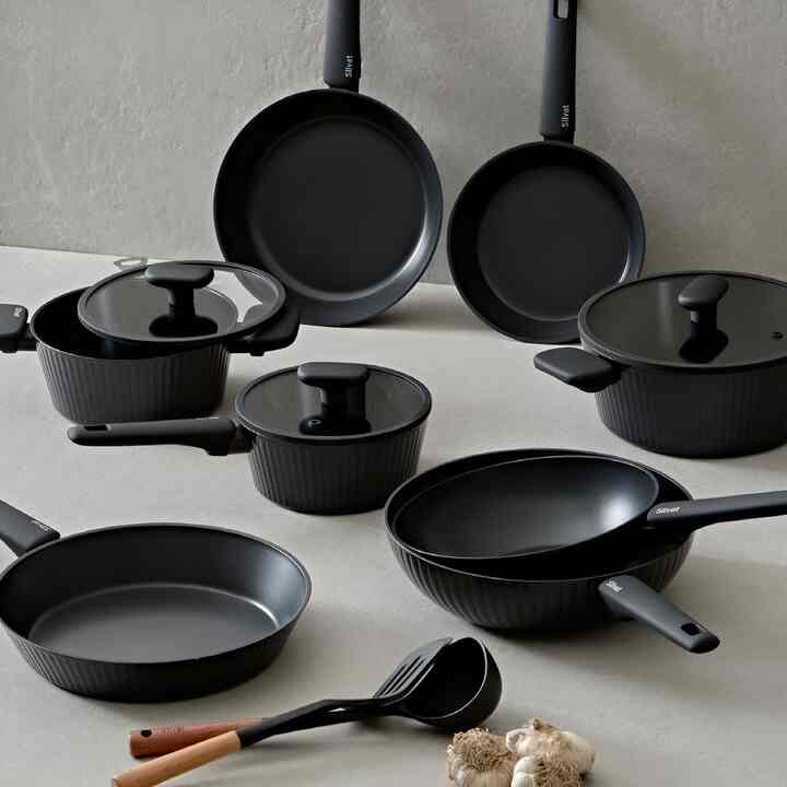 ベリナ 鍛造フライパン・鍋 2点セット［8種］