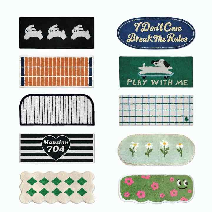 ジャカード キッチンマット［17種］