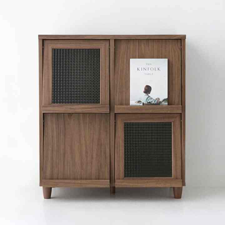 FILMON 収納棚 4ドア［3色］