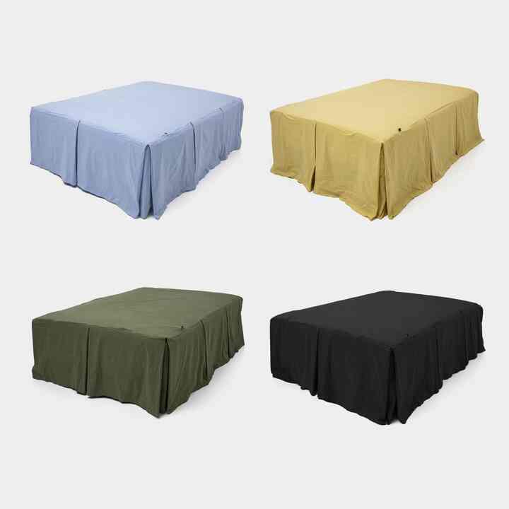 ボックスプリーツ ベッドスカート［10色・3サイズ］